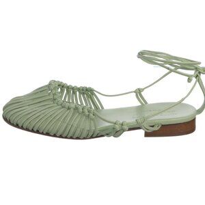 Hureu Mantera Round-Toe Knotted Sandal - Size 37 (US 6.5)